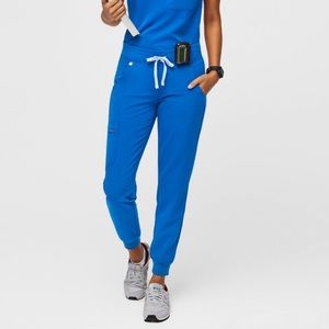 FIGS Women's Jogger Scrub Pants in Cobalt Blue